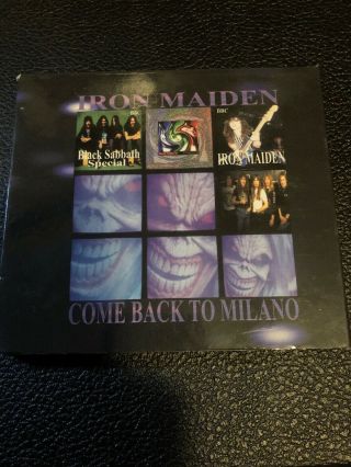 Iron Maiden Live Cd Powerslave Tour World Slavery Milano Eddie Rare 84 1984