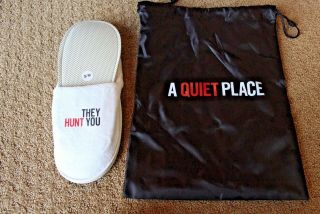 A Quiet Place Slippers Promotional Promo Not In Stores Xl