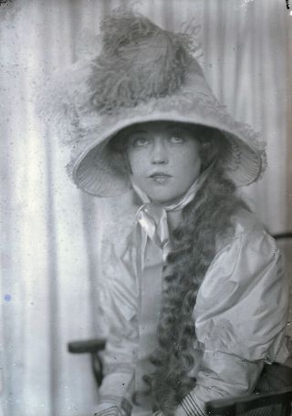 1920 Silent Film Star Marion Davies Camera Negative Charles Sheldon Unpublished