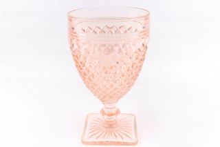 Miss America Pink Juice Glass,  Depression Glass By Anchor Hocking