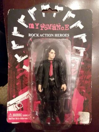 My Chemical Romance Gerard Way Rock Action Heroes Action Figure