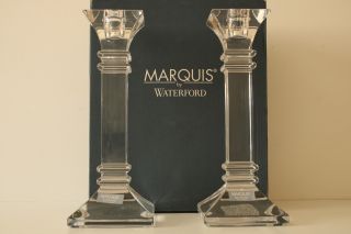 Marquis By Waterford Treviso 8 " Lead Crystal Candlestick Holder