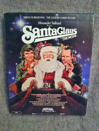 Santa Claus: The Movie In Store Display - Vintage
