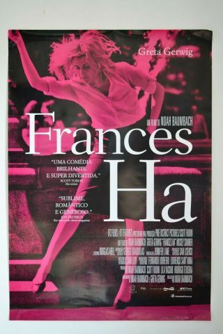 Frances Ha - Cinema Promotional Poster 98 X 68 Cm