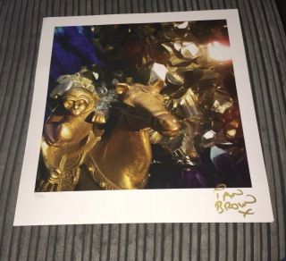 Signed Ian Brown Official Ripples 1/50 Limited Album Cover Print Rare