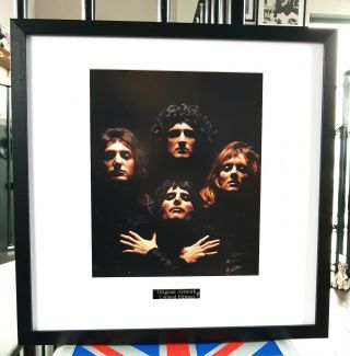 Queen Print - Bohemian Rhapsody Freddie Mercury - Limited Edition - Luxury Framed