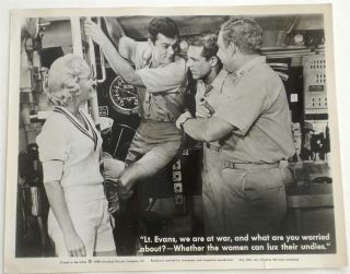 Cary Grant & Tony Curtis Operation Petticoat Promo Press Photo 1959
