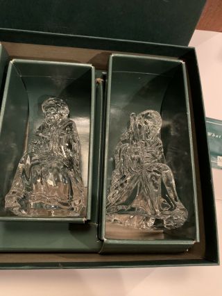 Marquis By Waterford Crystal The Nativity Wise Men 2nd In Series Figures 4
