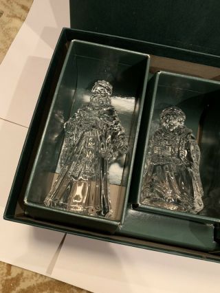 Marquis By Waterford Crystal The Nativity Wise Men 2nd In Series Figures 5
