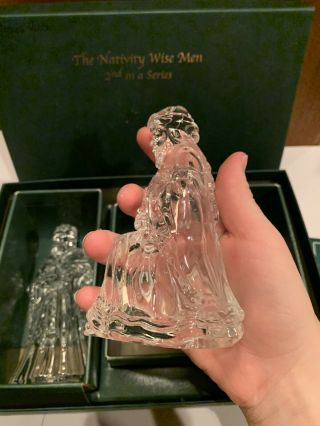 Marquis By Waterford Crystal The Nativity Wise Men 2nd In Series Figures 8