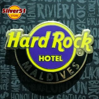 Hard Rock Cafe (hotel) Maldives Classic Logo Pin