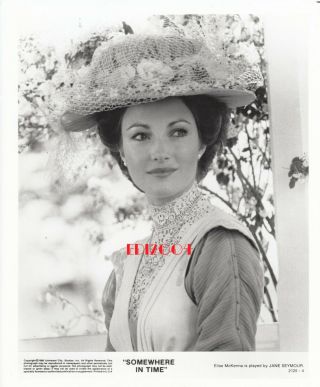 Jane Seymour Vintage 80 Photo " Somewhere In Time " Rare Portrait Closeup
