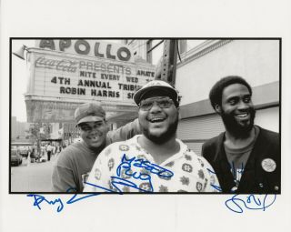 De La Soul Band Real Hand Signed 8x10 " Photo 2 By 3 Members