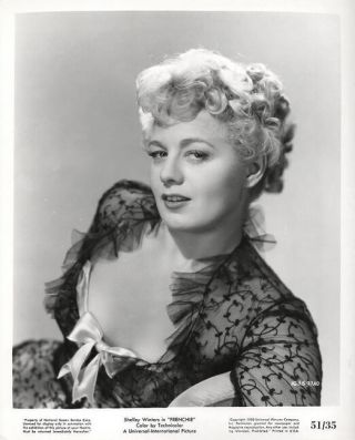 Shelley Winters 1951 Frenchie 8x10 Sexy Cheesecake