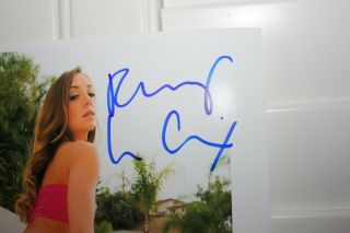Remy LaCroix AVN 2015 signed 8 x 10 photo adult star rear view sexy pinup 3