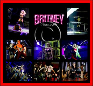 BRITNEY SPEARS PIECE OF ME 2018 TOUR VIP PACKAGE,  LIVE PHOTO CD 1800 HOT 2