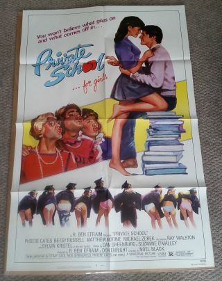 Private School (1983) One Sheet Poster 27x40 Phoebe Cates