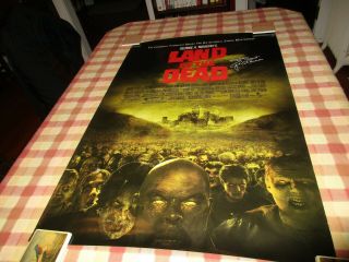 Texas Chainsaw Massacre Beginning & Land Of Dead Romero Rolled One Sheet Posters