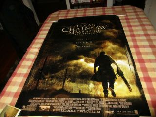 texas chainsaw massacre beginning & Land of Dead Romero rolled one sheet posters 7