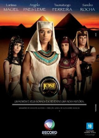 Brasil,  Series,  " Jose De Egipto ",  2013,  10 Dvd,  40 Cap