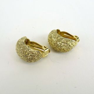 Miranda Lambert Unlabeled Gold - Colored Glimmer Clip On Earrings