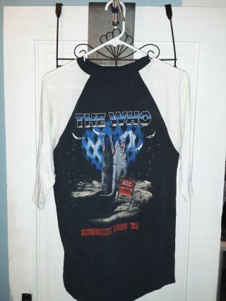 The Who Vintage T Shirt America Tour 