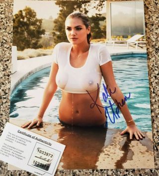 Sexy Wet T Shirt Kate Upton Authentic Signed Autographed 8x10 Photo Holo Hot