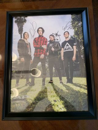 Falling In Reverse Signed Autographed Poster Ronnie Radke 18x24
