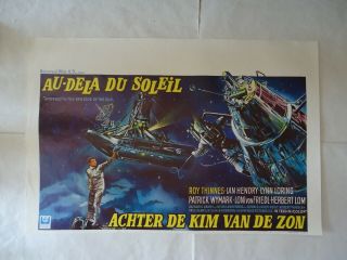 Sci Fi/journey To The Far Side Of The Sun/roy Thinnes/u29/ Belgian Poster