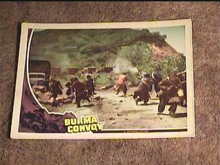 Burma Convoy 1941 Lobby Card 2 Military War