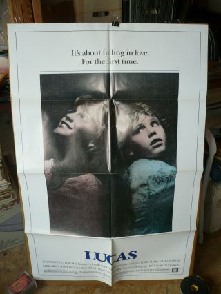 Lucas,  Nr Orig 1 - Sht / Movie Poster (corey Haim,  Charlie Sheen) - 1986