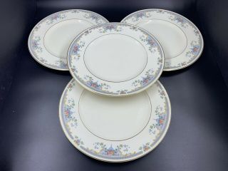 Royal Doulton Romance Juliet 10.  5 " Dinner Plates Set Of 4 Bone China