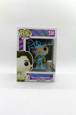 Paris Themmen Autograph Funko Pop Willy Wonka Mike Teavee Signed Jsa