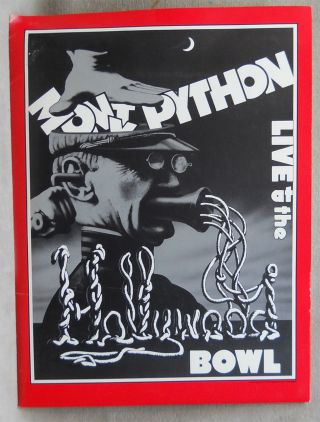 1982 Monty Python Live At The Hollywood Bowl Press Kit John Cleese Eric Idle.