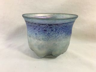 Vintage Kosta Boda Glass Bowl Signed Vallien