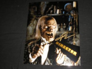 John Kassir Signed Cryptkeeper 8x10 Photo Tales Of The Crypt Autograph A