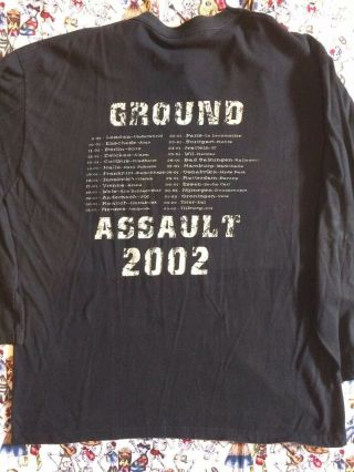 Rare Bolt Thrower XL Long Sleeve T - Shirt Front / Back Print Unisex Tour Shirt 3