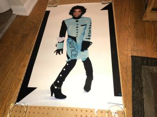 Prince - Love Sexy Era/blue Outfit (vintage 1988 Poster) Paisley Park Official