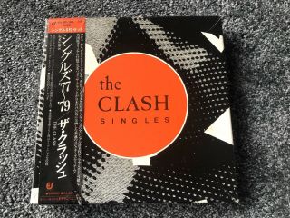 The Clash Japanese Import Singles Box Set Complete With Obi
