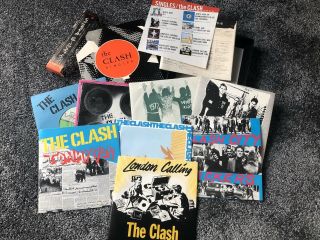 The Clash Japanese Import Singles Box Set Complete With OBI 4