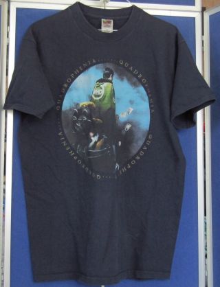 The Who 1997 Quadrophenia Concert World Tour T - Shirt Navy Blue Sz Xl Very Good