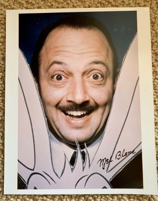 Mel Blanc Bugs Bunny Voice Actor Autographed Photo Signed By Legendary Talent