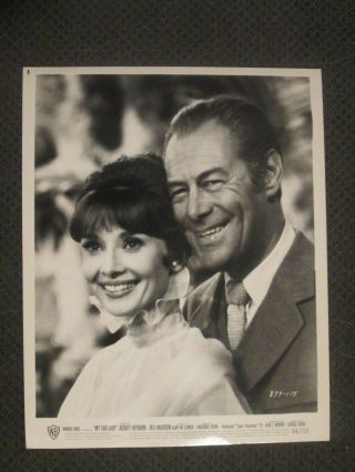 My Fair Lady - Movie Photograph - Rex Harrison - Audrey Hepburn
