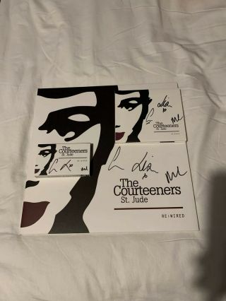 The Courteeners St Jude Re:wired Signed Vinyl Lp Record Cassette And Cd