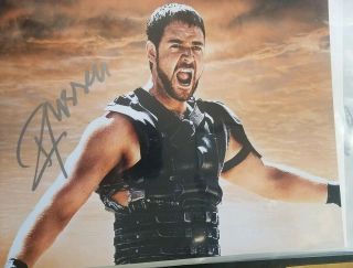 Russell Crowe Gladiator Signed Autographed 8x10 Photo Guarenteed To Pass Tpa