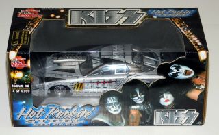 Kiss Band Racing Champions Hot Rockin Diecast Car 1:24 Scale Heavy Metal Racing