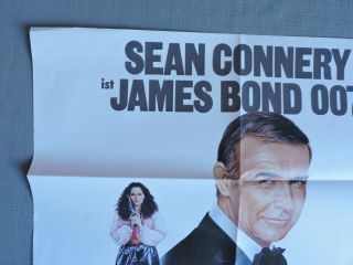 Vintage - JAMES BOND,  NEVER SAY NEVER AGAIN Movie Poster - SEAN CONNERY 2