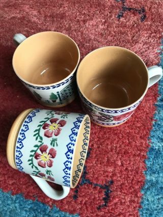 Set of 3 Nicholas Mosse Pottery Mugs All Different Made in Ireland 3
