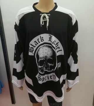 BLACK LABEL SOCIETY Hockey Jersey sz 40 S SMALL bls zakk wylde shirt 2