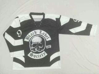 BLACK LABEL SOCIETY Hockey Jersey sz 40 S SMALL bls zakk wylde shirt 4